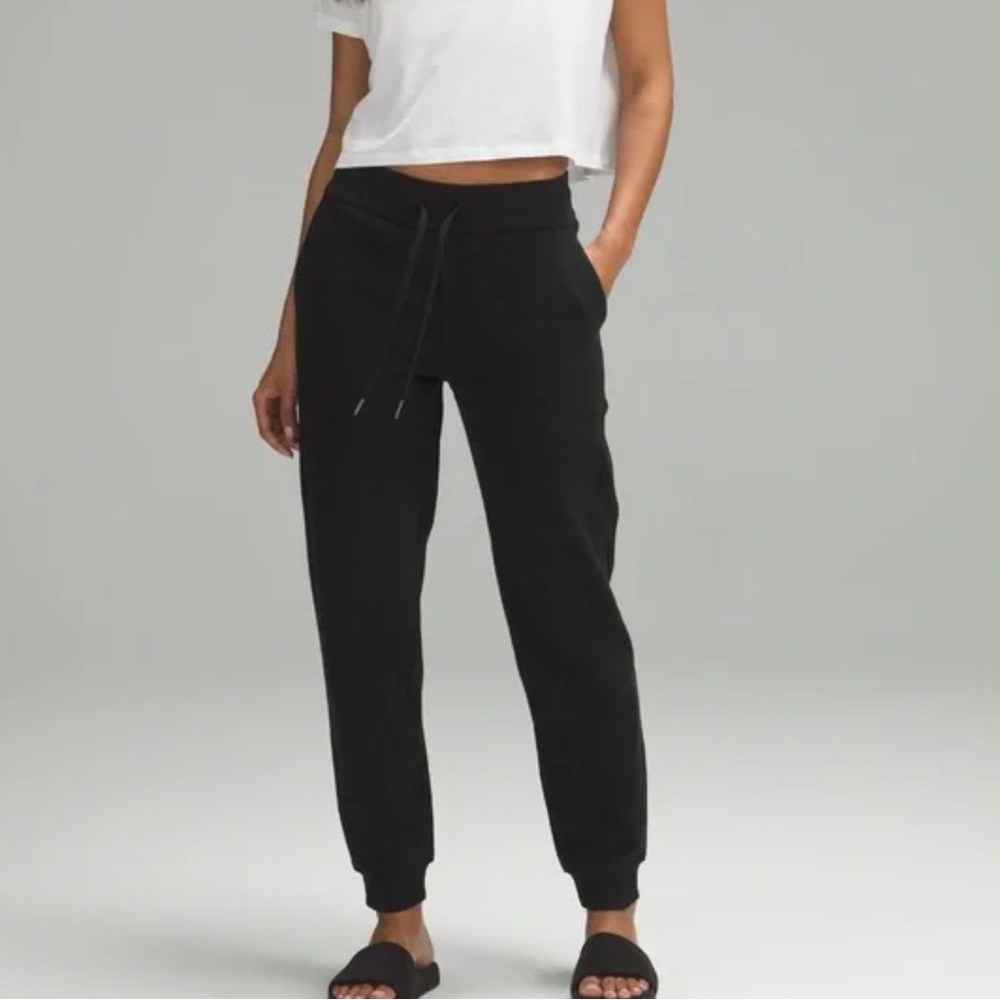 Lululemon Scuba High-Rise French Terry Jogger Black Size 6